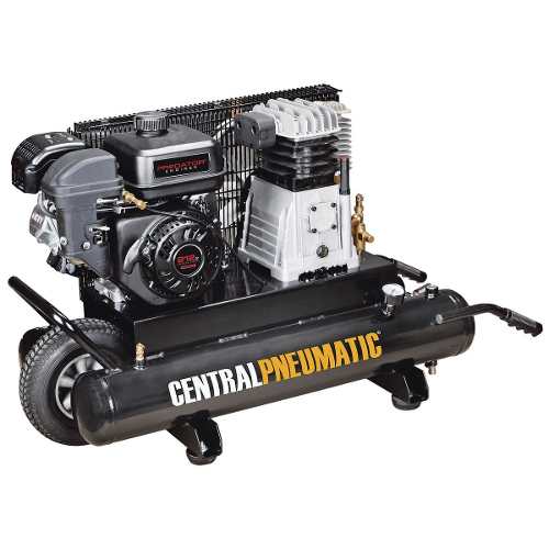 Compresor A Gasolina Portatil 9 Gal 212cc 135 Psi De Carreta $17500 MXN