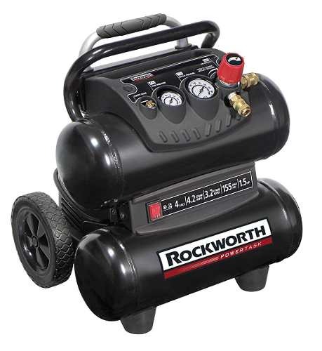 Compresor De Aire Portátil Portátil Reconstruido Rockworth $4524 MXN
