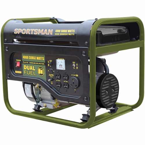 Generador/planta De Luz 4000 Watts Sportsman Gaslp-gasolina $12500 MXN