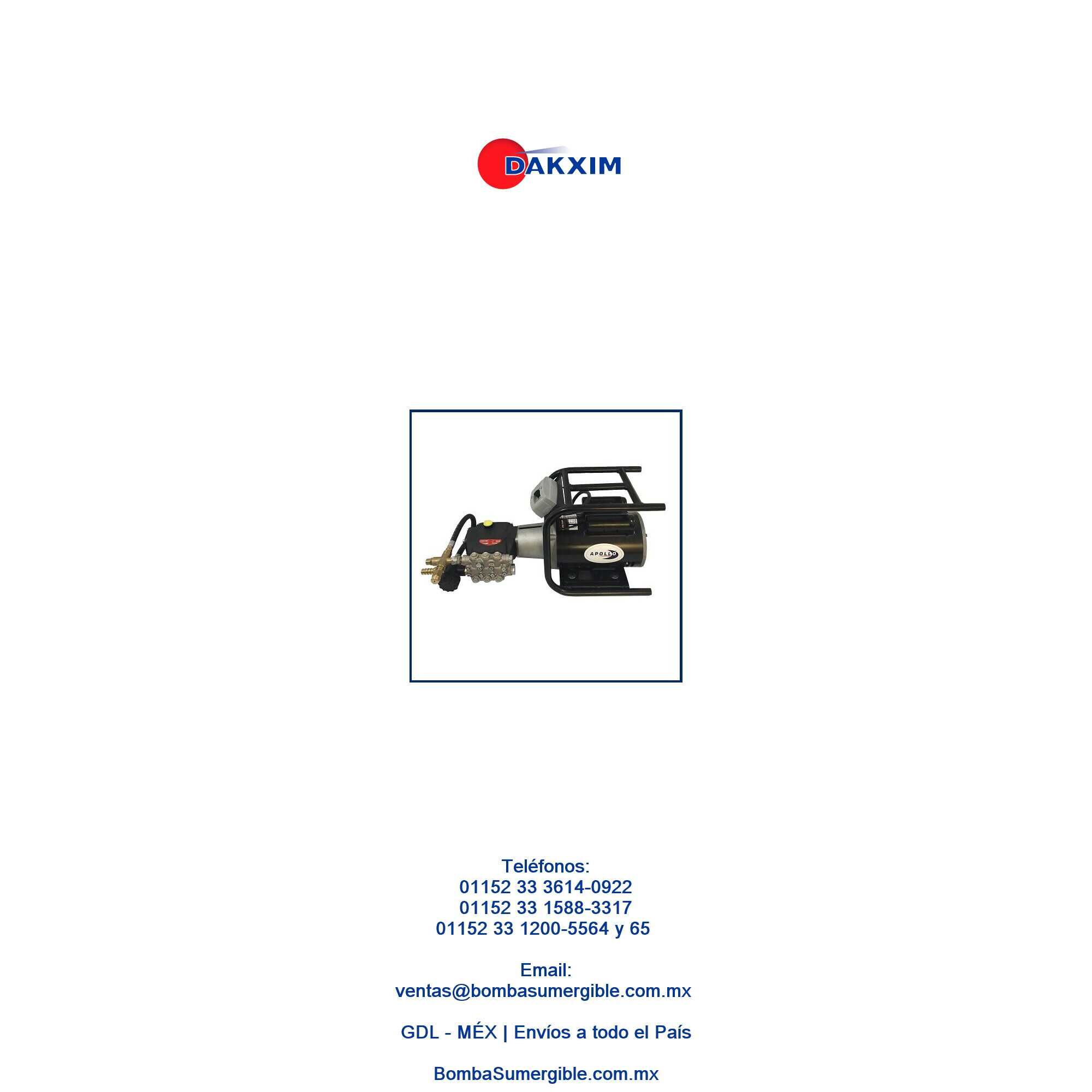 Hidrolavadora Bifasica Industrial 2 Hp 1800 Psi 220 Volts $16499 MXN