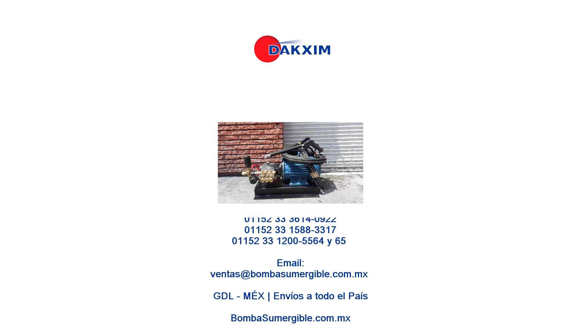 Hidrolavadora Industrial 5hp 2 Salidas Para Autolavado $22900 MXN