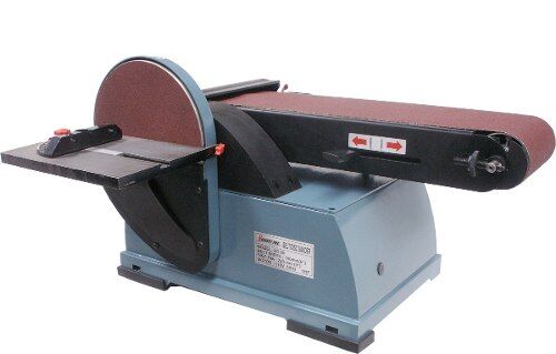 Lijadora Banda Disco 6 X 9 Pulg Banco Motor 1hp Silverline $10042 MXN