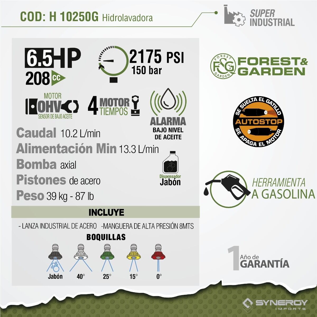 392.00 Hidrolavadora