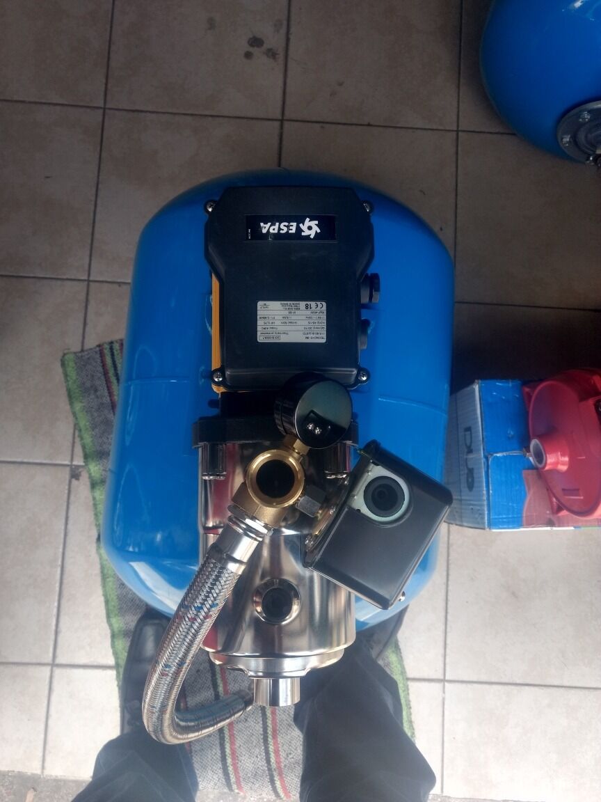 Equipo Hidroneumático 100 Lts Con Bomba Espa 3/4 Hp 127 Volt $ 9