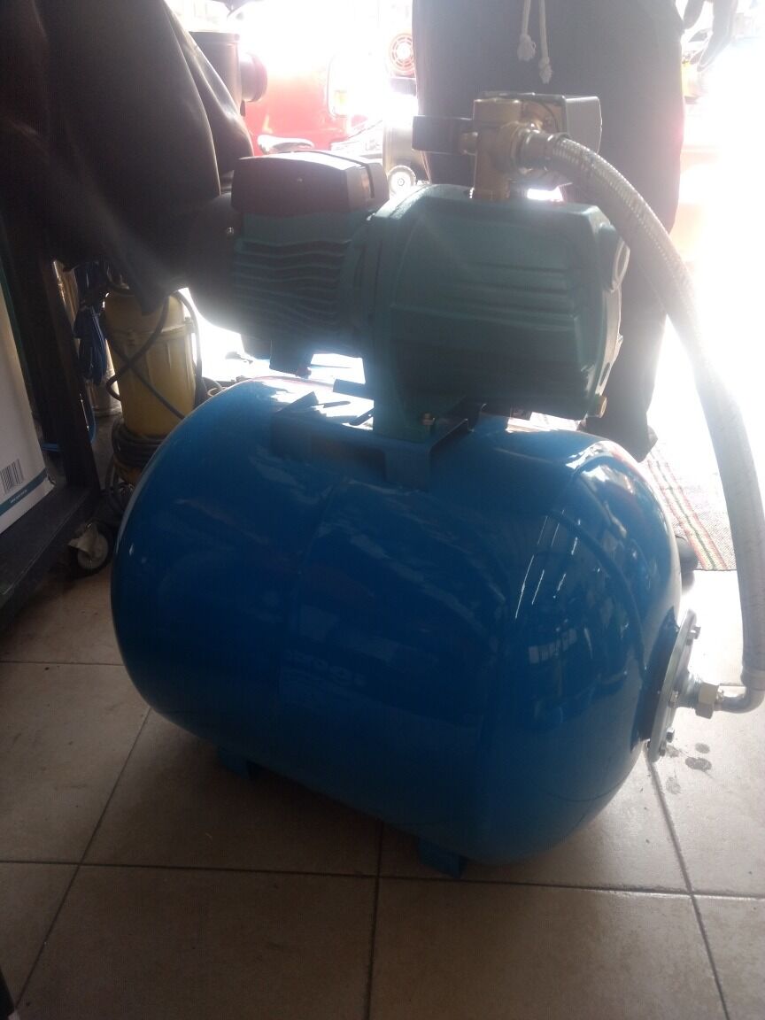 Equipo Hidroneumático 100 Lts Con Bomba Jet 1 Hp Fierro $ 5