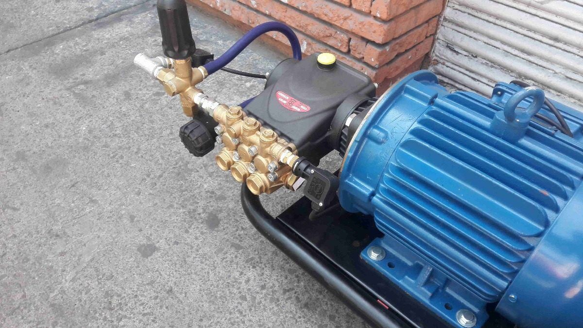 Hidrolavadora Industrial 5Hp Trifásica Con Paró Automático $ 24