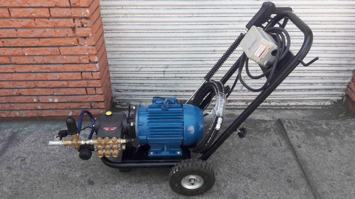 Hidrolavadora Industrial 5Hp Trifásica Con Paró Automático $ 24