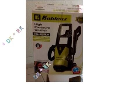 Hidrolavadora Koblenz Hl270V 1650 Psi Manguera Alta Presión $ 1