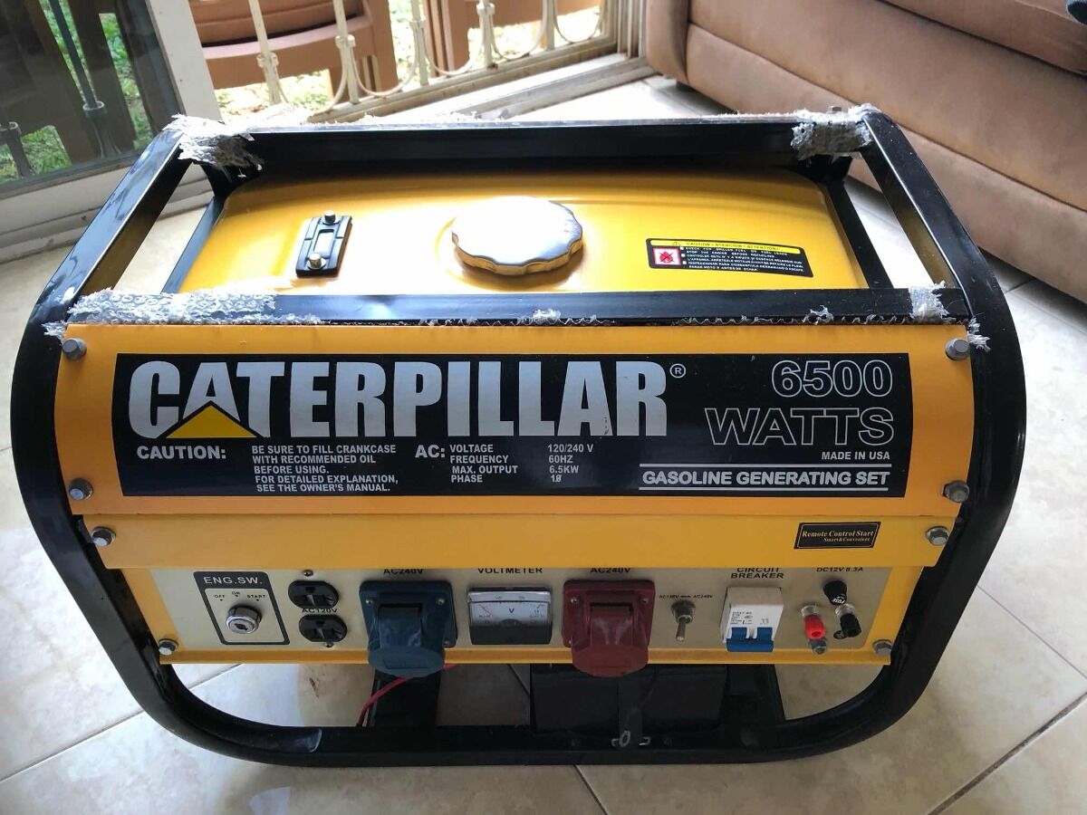Generador Planta De Luz Gasolina 6500 Watts 110/220v 13hp $ 9