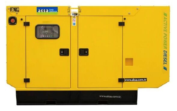 Planta De Luz Aksa De 56kw 220v Aut C/caseta Acustica $ 386