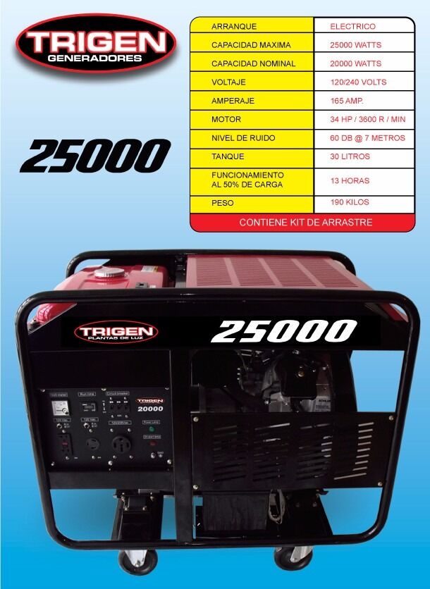 100.00 Generadores de Luz