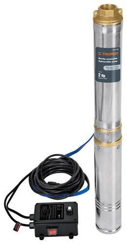 Bomba Sumergible Agua Limpia 1-1/2hp Tipo Bala Truper 12626