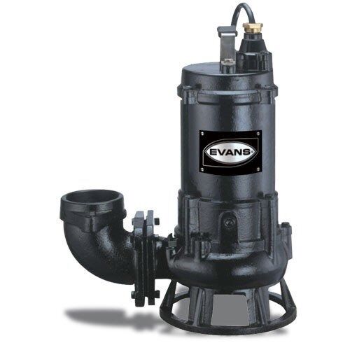 Bomba Sumergible Evans Agua Sucia 5.0 Hp Trifásica 220 Volts