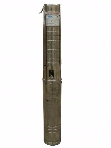 Bomba Sumergible Mpower 1/2 Hp Acero Inox 110v Altura 25 Mtr