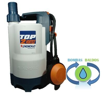 Bomba Sumergible Para Agua Turbia Pedrollo Mod. To2- Vortex