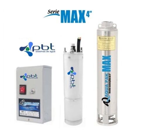 Bomba Sumergible Pozo 4 Pulgadas Max10-H/12303h 1 Hp 230v