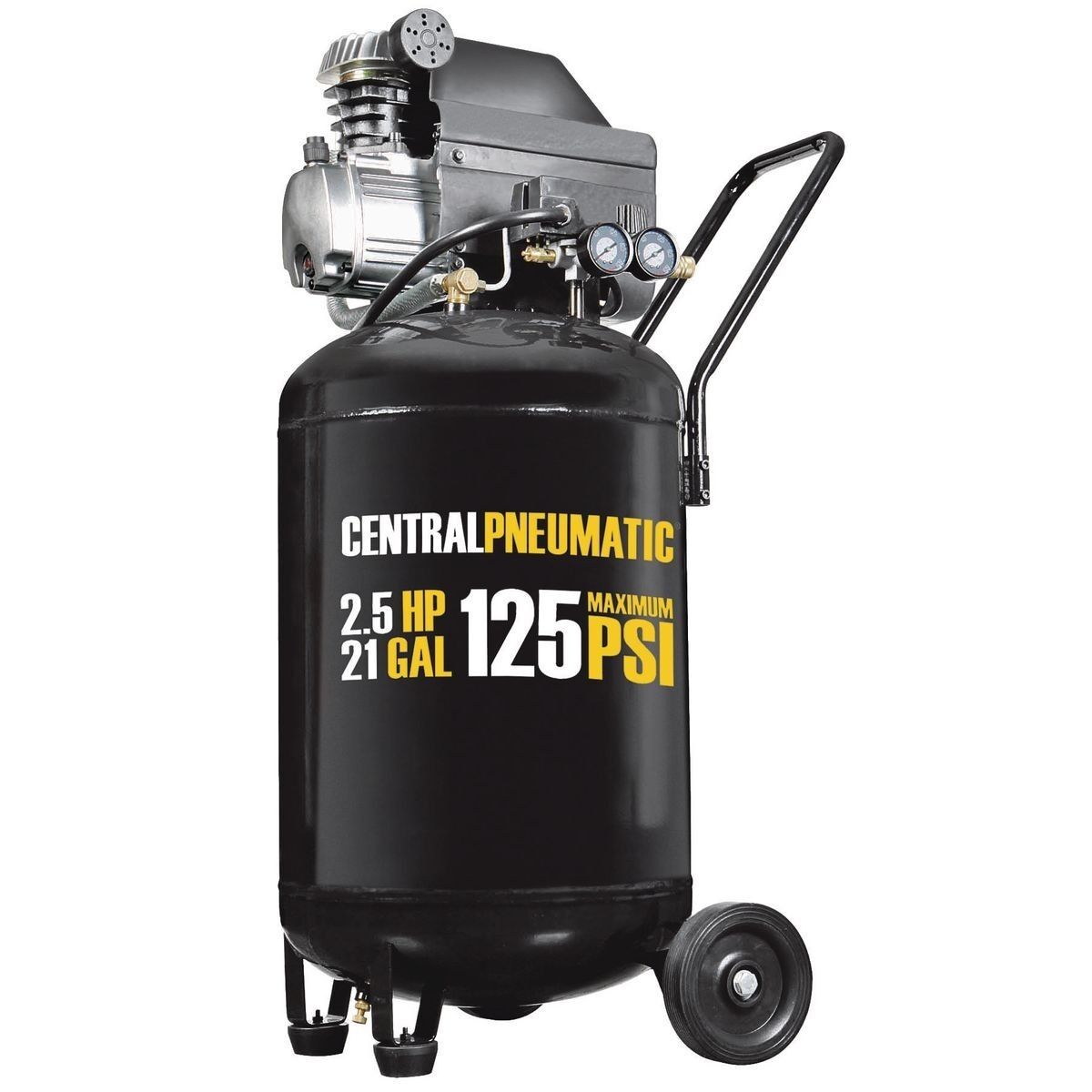 Compresor De Aire Central Pneumatic 21 Galones 2.5 Hp 125psi