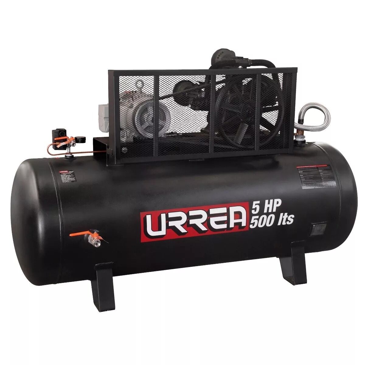 Compresor De Aire Industrial 500lt 5hp Urrea Mod: Comp9505