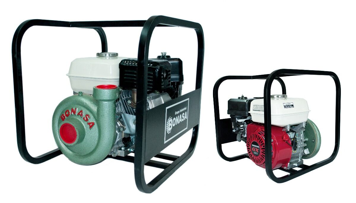 Motobomba Centrífuga Bonasa Honda 2x2 5.5hp 550 Lpm Ecomaqmx $10164 MXN, Venta en línea en BombaSumergible.com.mx